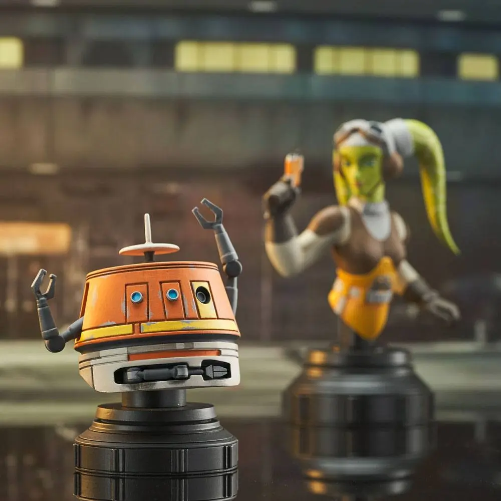 Star Wars Rebels Büsten 2er-Pack Hera & Chopper 15 cm Produktfoto