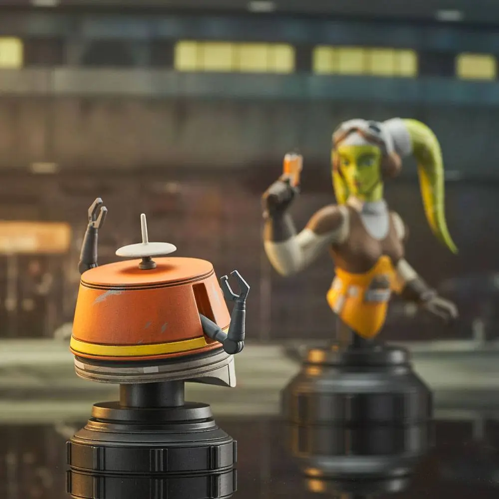 Star Wars Rebels Büsten 2er-Pack Hera & Chopper 15 cm Produktfoto
