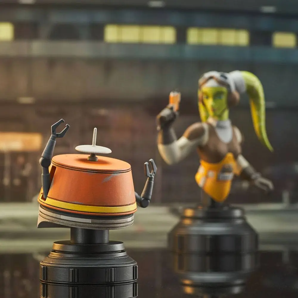 Star Wars Rebels Büsten 2er-Pack Hera & Chopper 15 cm Produktfoto