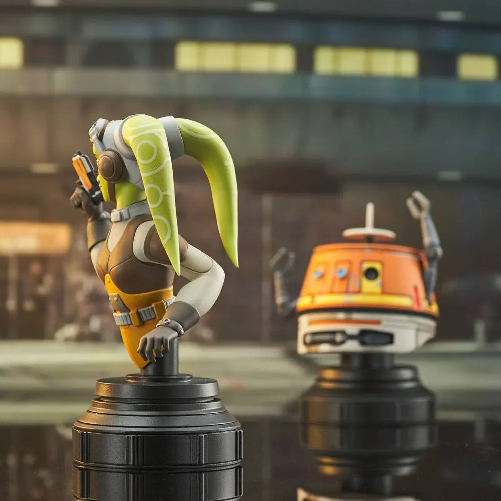 Star Wars Rebels Büsten 2er-Pack Hera & Chopper 15 cm Produktfoto