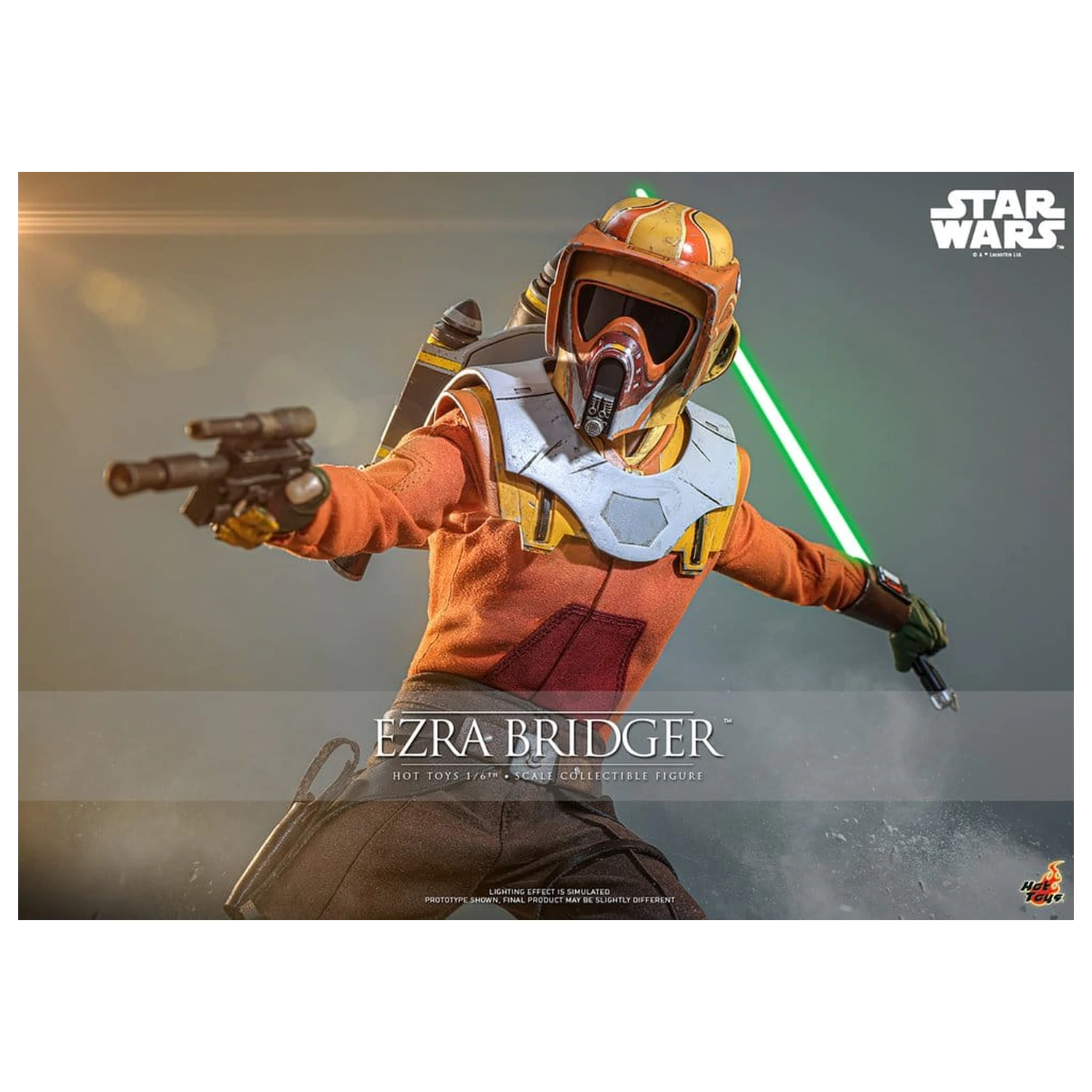 Star Wars: Rebels Television Meisterwerk Action Figur 1/6 Ezra Bridger 31 cm Produktfoto