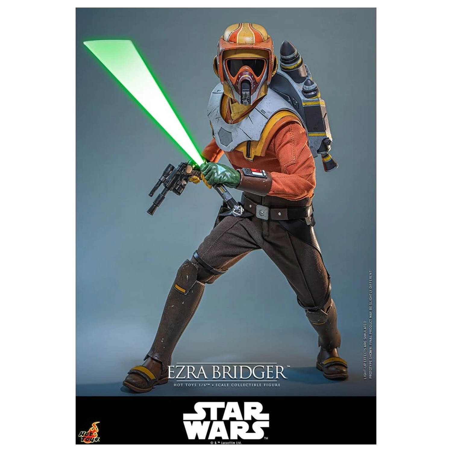 Star Wars: Rebels Television Meisterwerk Action Figur 1/6 Ezra Bridger 31 cm Produktfoto