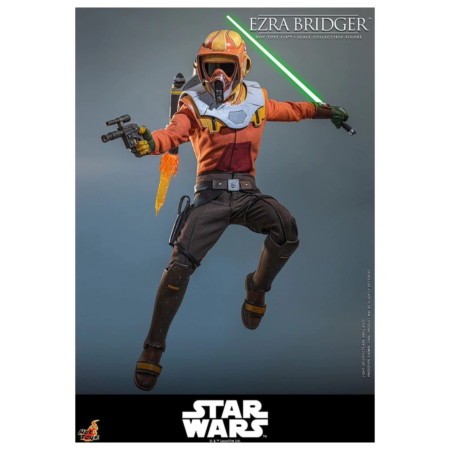 Star Wars: Rebels Television Meisterwerk Action Figur 1/6 Ezra Bridger 31 cm Produktfoto