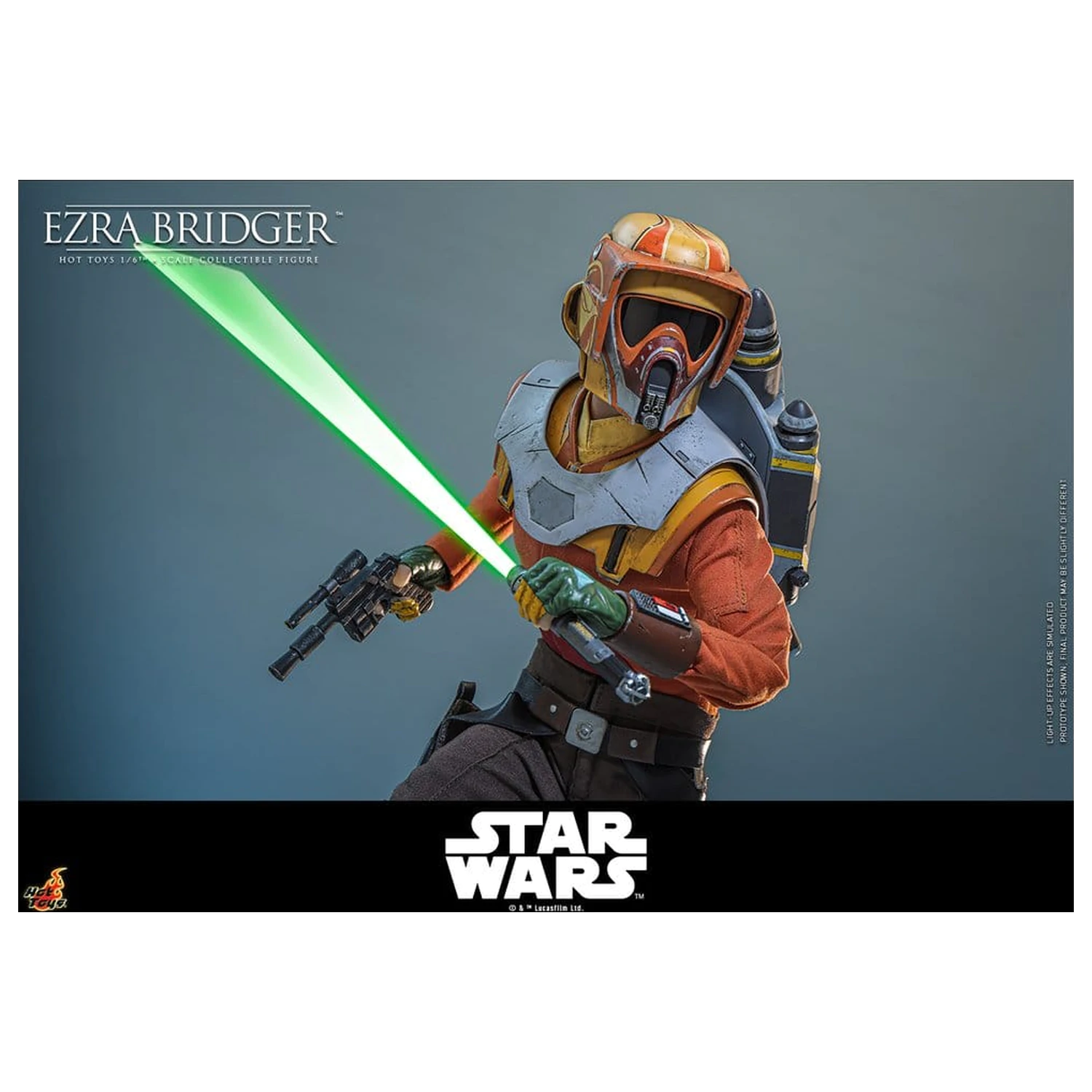 Star Wars: Rebels Television Meisterwerk Action Figur 1/6 Ezra Bridger 31 cm Produktfoto