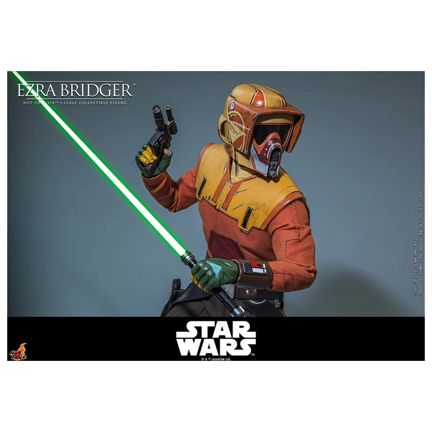 Star Wars: Rebels Television Meisterwerk Action Figur 1/6 Ezra Bridger 31 cm Produktfoto