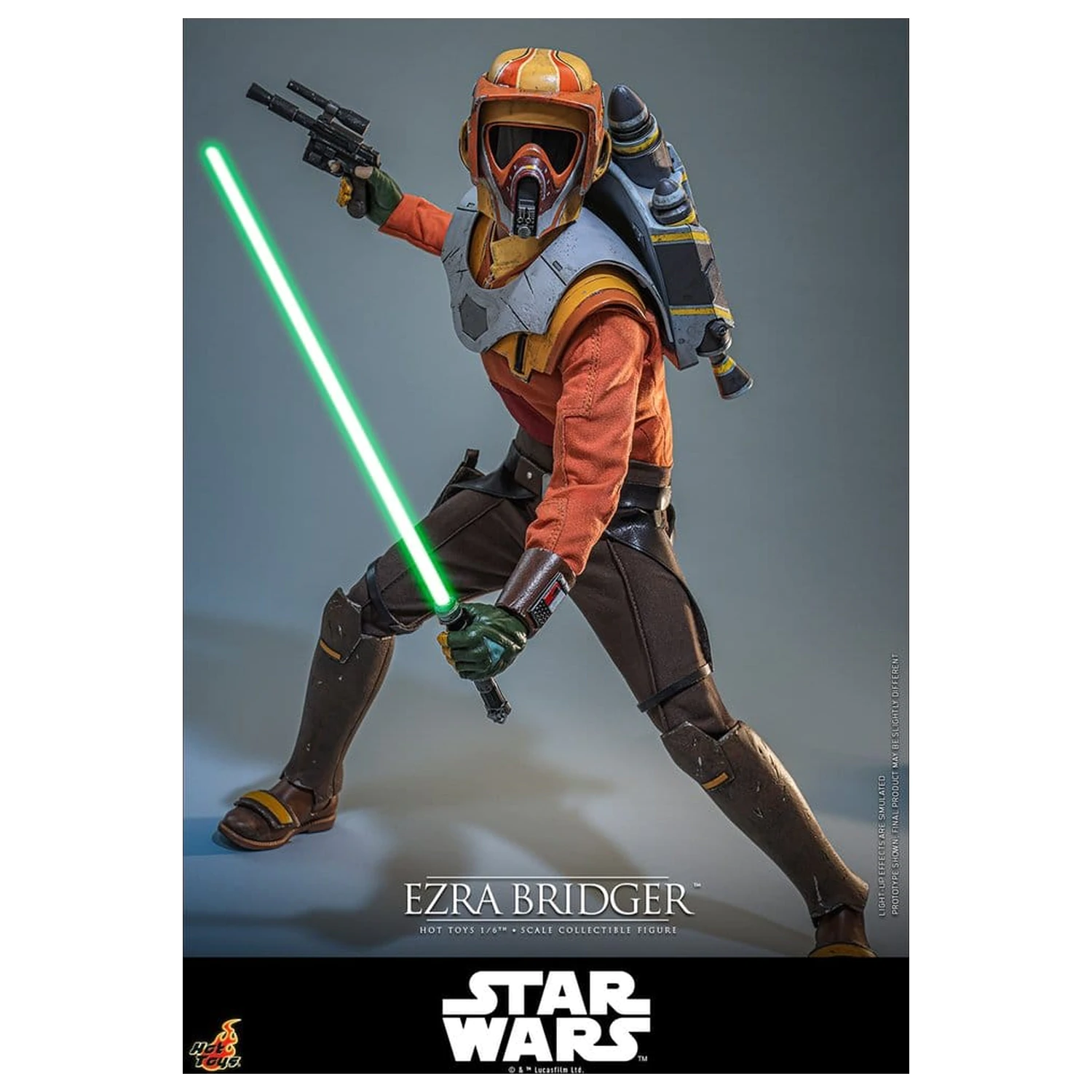 Star Wars: Rebels Television Meisterwerk Action Figur 1/6 Ezra Bridger 31 cm Produktfoto