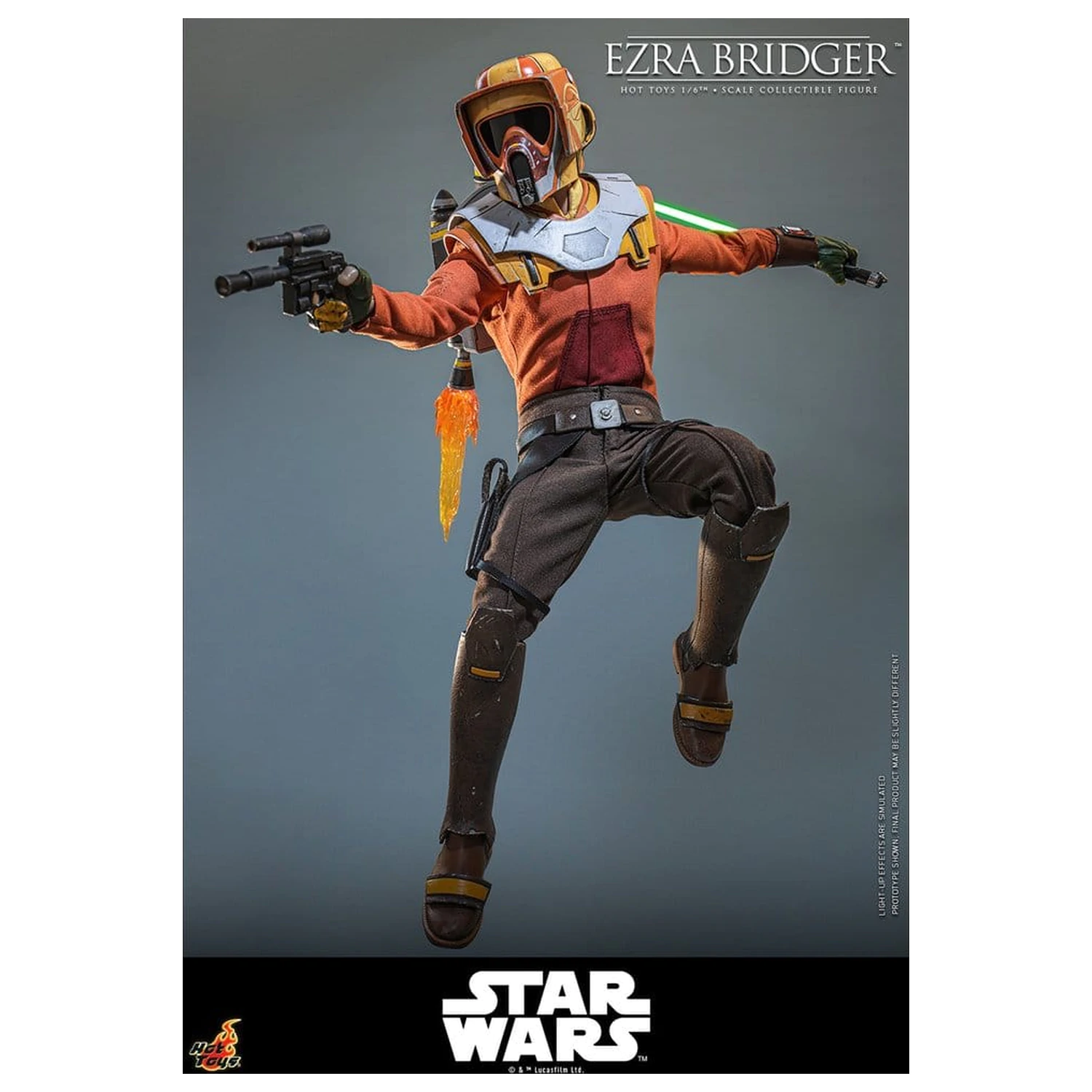 Star Wars: Rebels Television Meisterwerk Action Figur 1/6 Ezra Bridger 31 cm Produktfoto