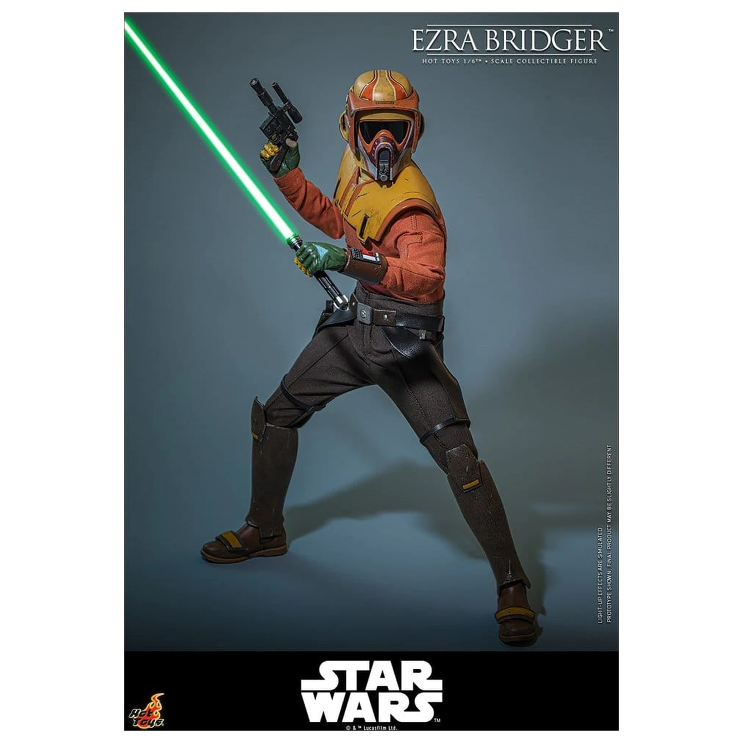 Star Wars: Rebels Television Meisterwerk Action Figur 1/6 Ezra Bridger 31 cm Produktfoto