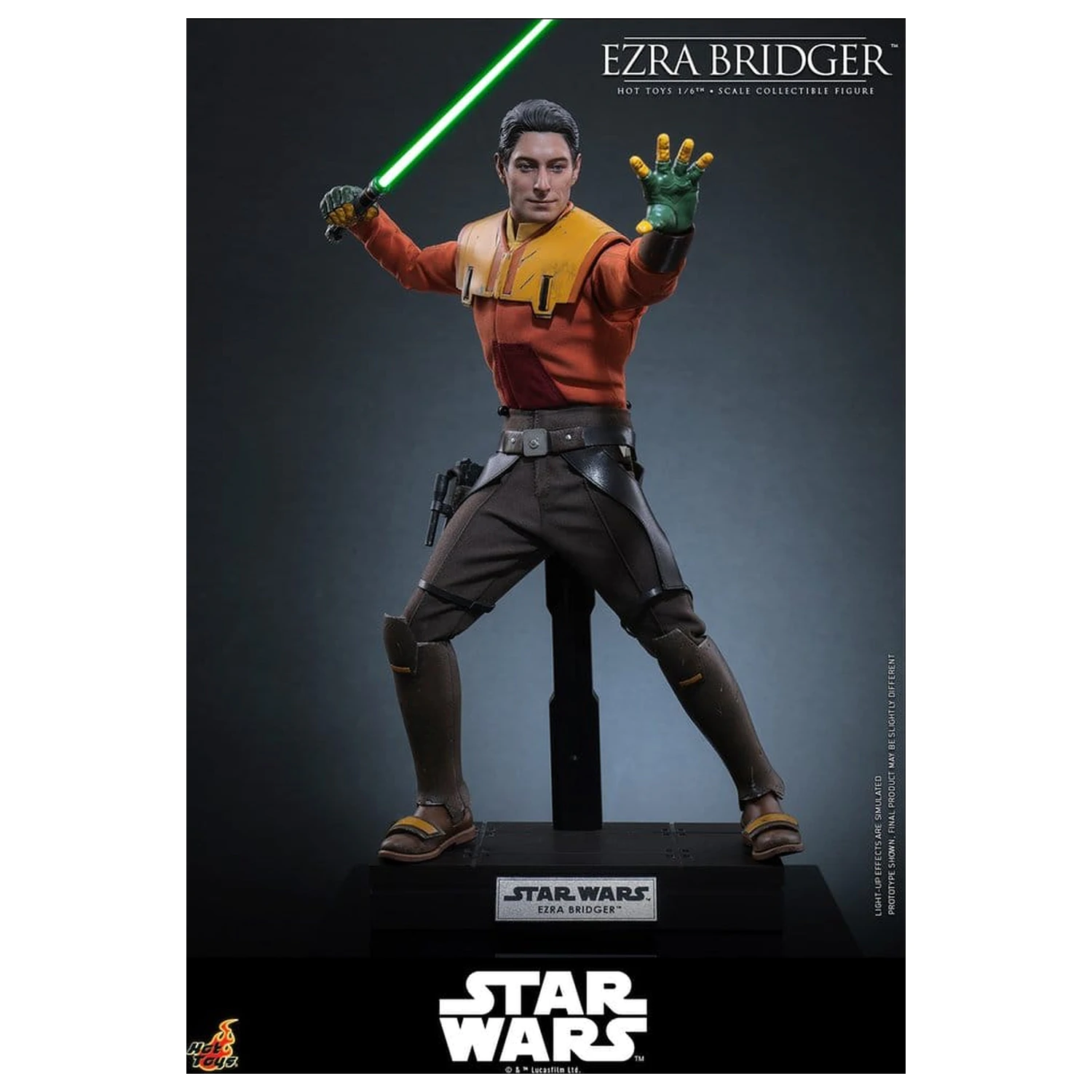 Star Wars: Rebels Television Meisterwerk Action Figur 1/6 Ezra Bridger 31 cm Produktfoto