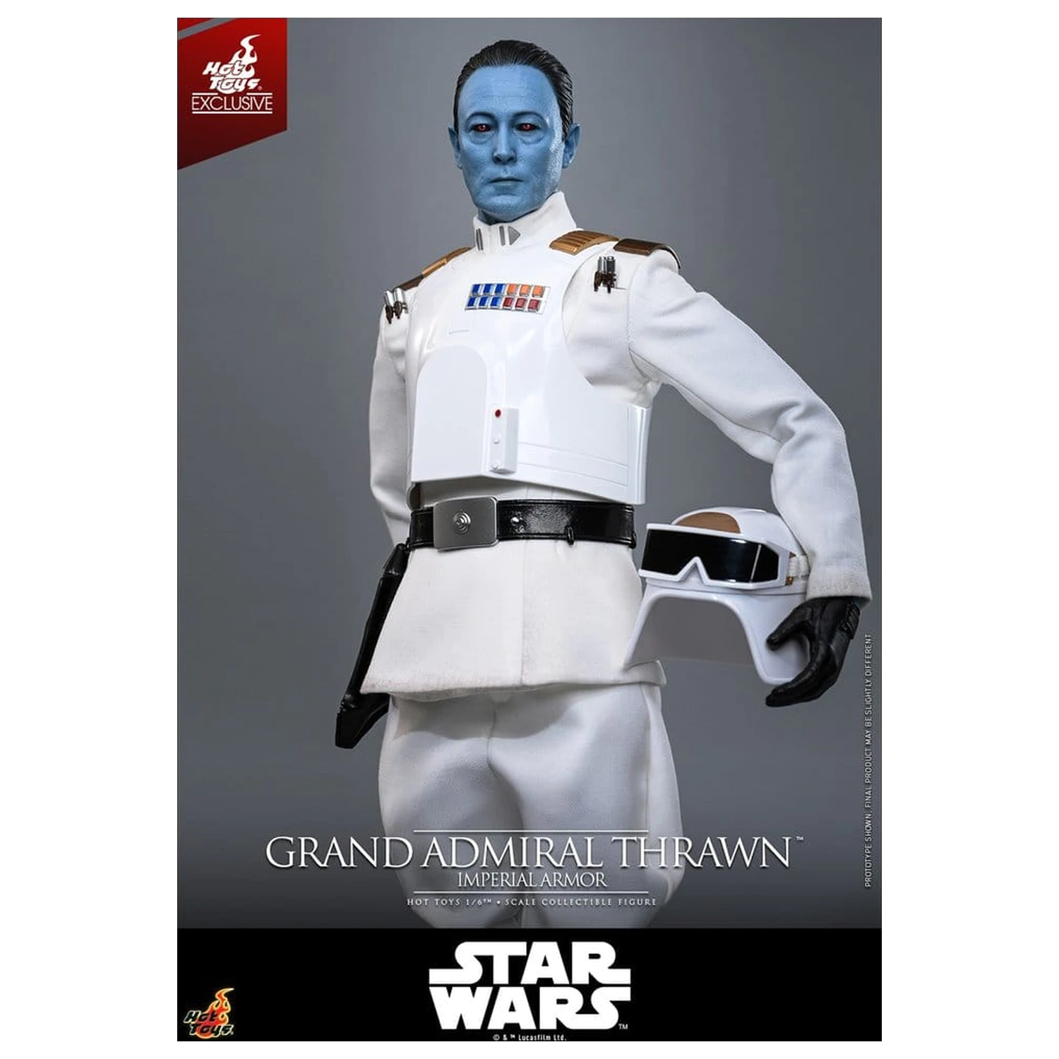 Star Wars: Rebels Television Masterpiece Actionfigur 1/6 Grand Admiral Thrawn (Imperial Armor) 32 cm Produktfoto
