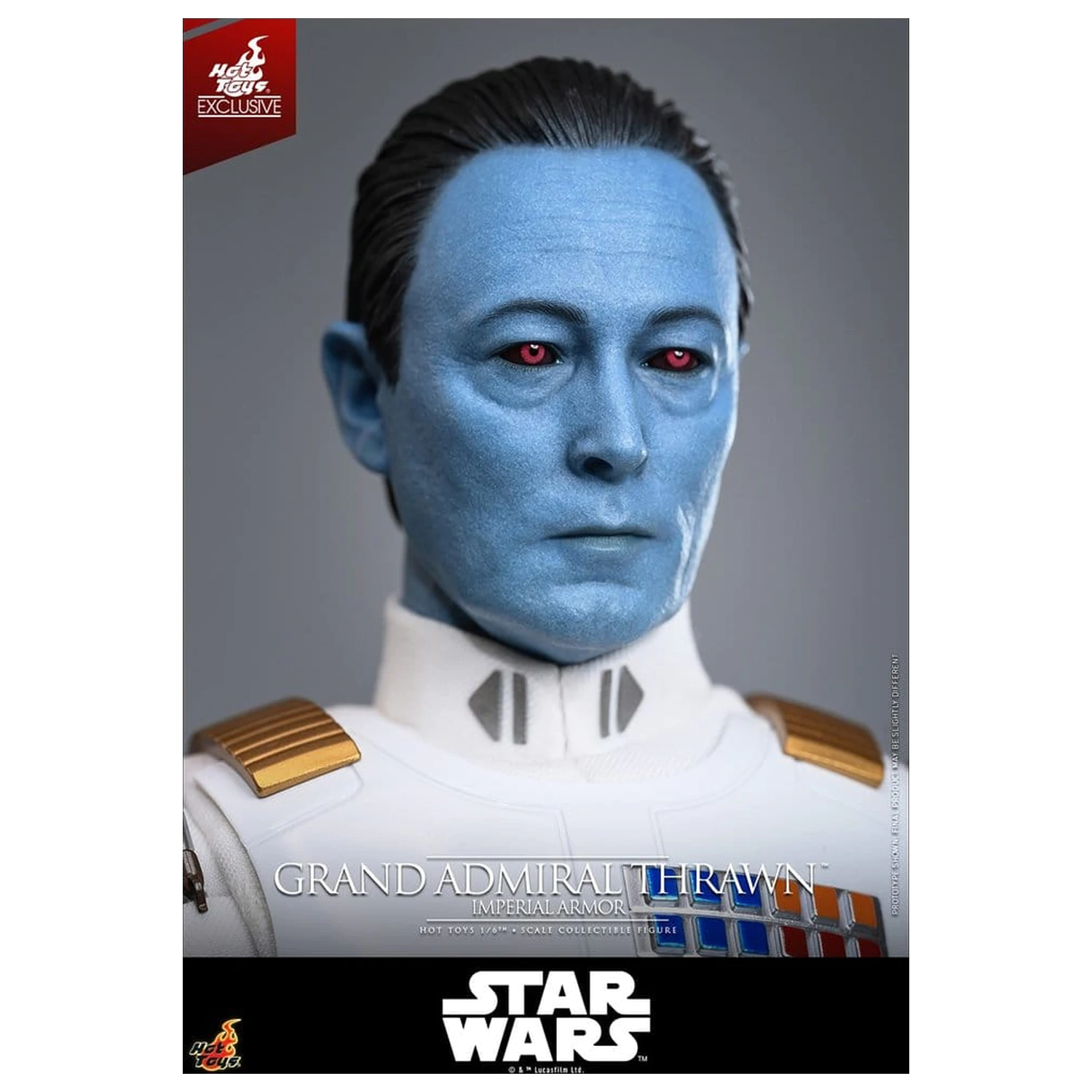 Star Wars: Rebels Television Masterpiece Actionfigur 1/6 Grand Admiral Thrawn (Imperial Armor) 32 cm Produktfoto