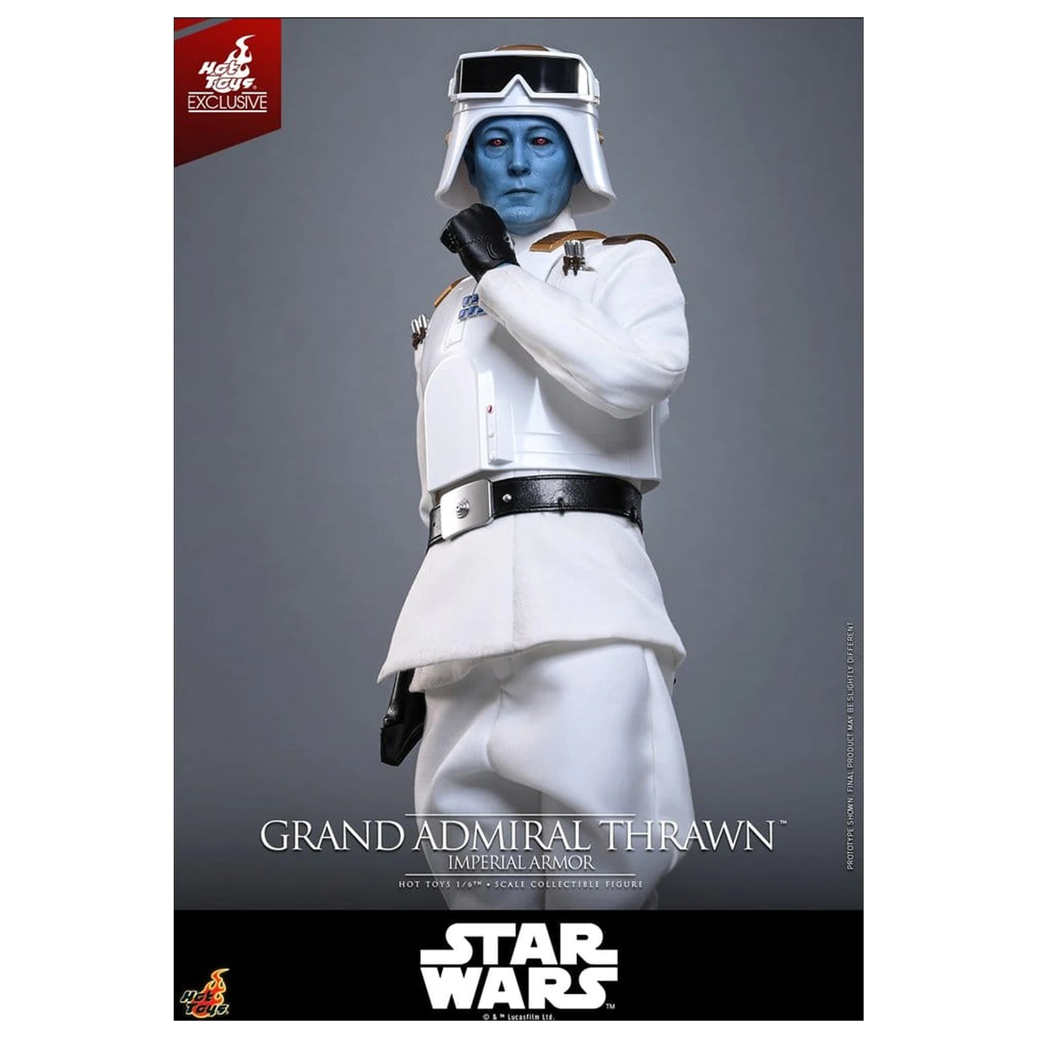 Star Wars: Rebels Television Masterpiece Actionfigur 1/6 Grand Admiral Thrawn (Imperial Armor) 32 cm Produktfoto