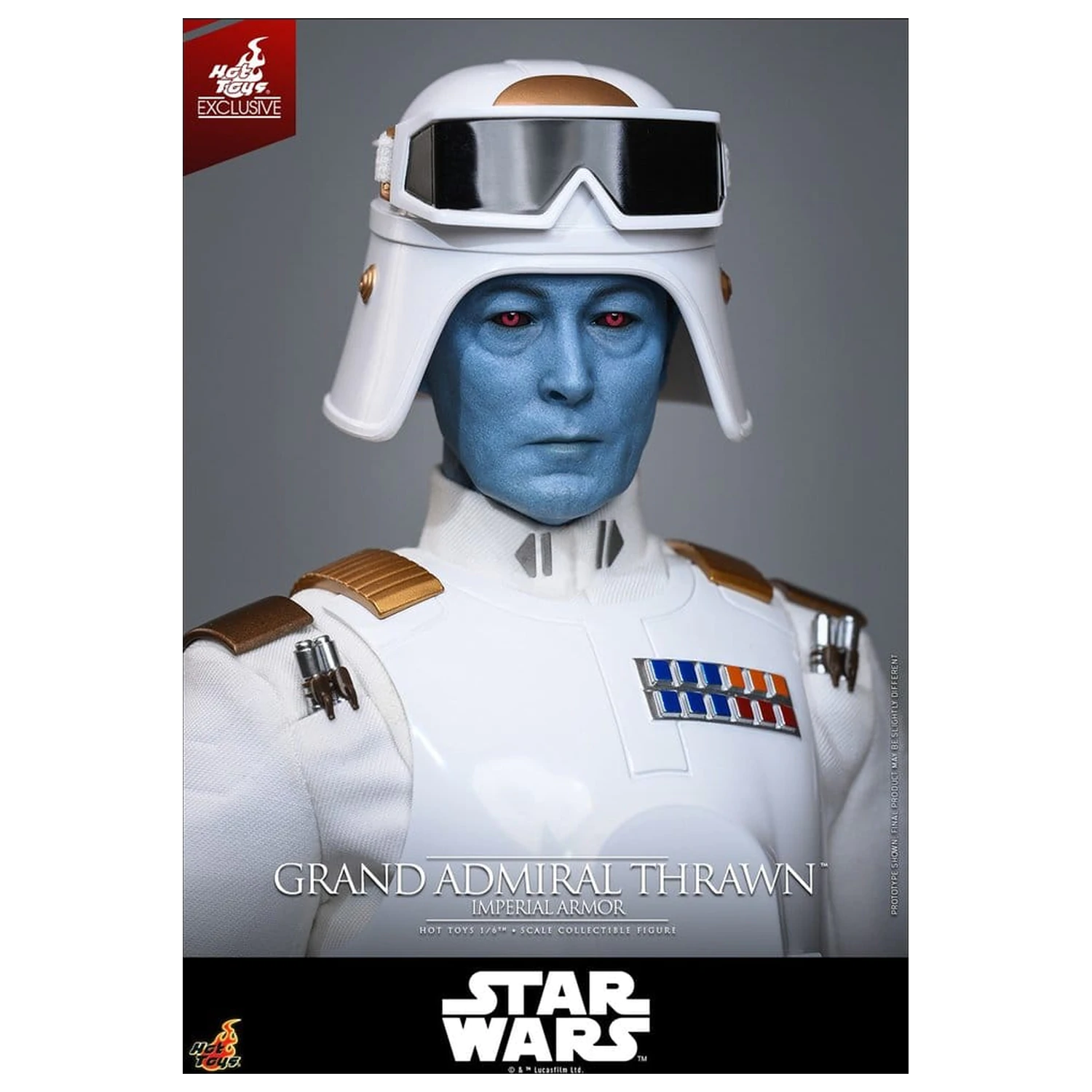 Star Wars: Rebels Television Masterpiece Actionfigur 1/6 Grand Admiral Thrawn (Imperial Armor) 32 cm Produktfoto