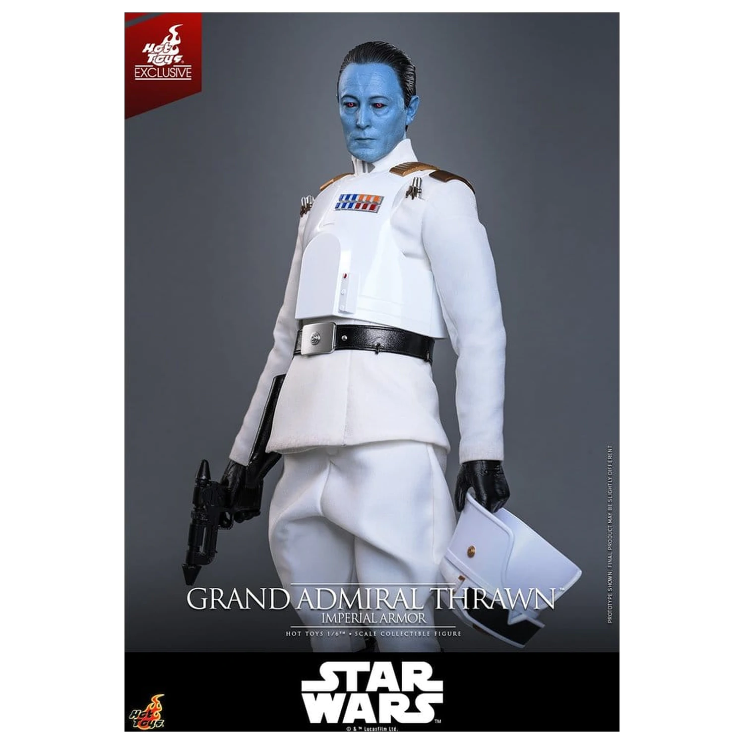 Star Wars: Rebels Television Masterpiece Actionfigur 1/6 Grand Admiral Thrawn (Imperial Armor) 32 cm Produktfoto