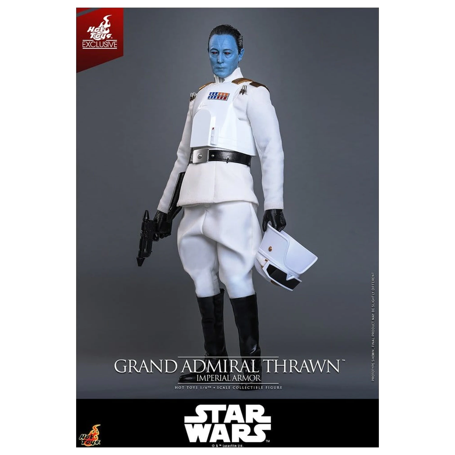 Star Wars: Rebels Television Masterpiece Actionfigur 1/6 Grand Admiral Thrawn (Imperial Armor) 32 cm Produktfoto