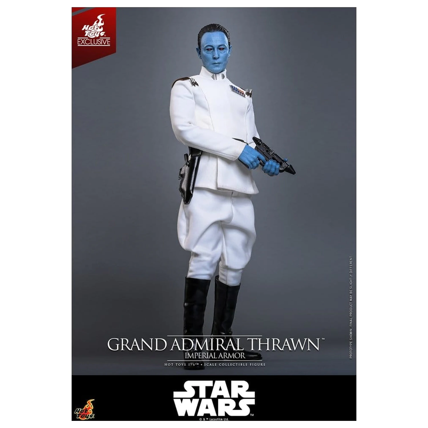 Star Wars: Rebels Television Masterpiece Actionfigur 1/6 Grand Admiral Thrawn (Imperial Armor) 32 cm Produktfoto