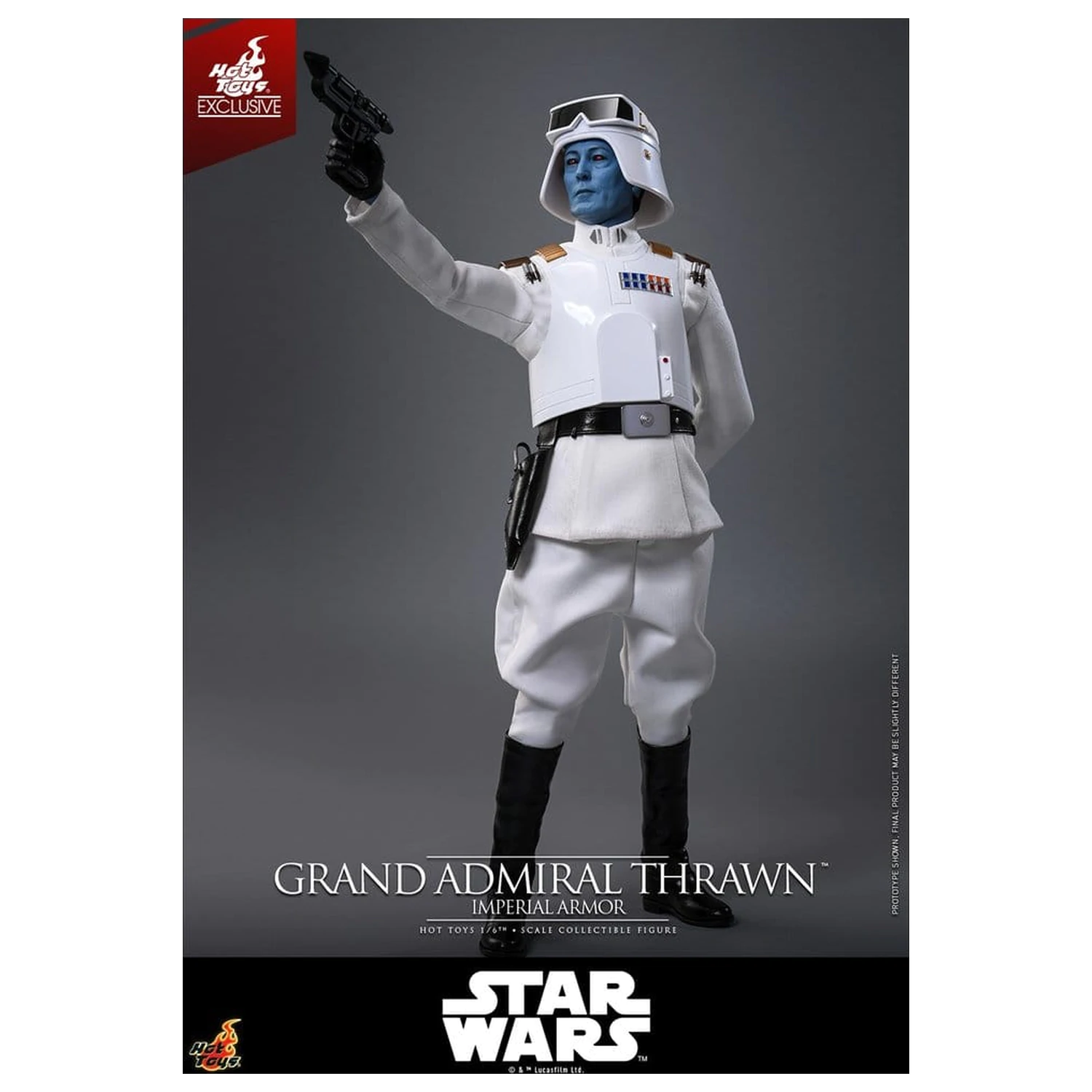 Star Wars: Rebels Television Masterpiece Actionfigur 1/6 Grand Admiral Thrawn (Imperial Armor) 32 cm Produktfoto