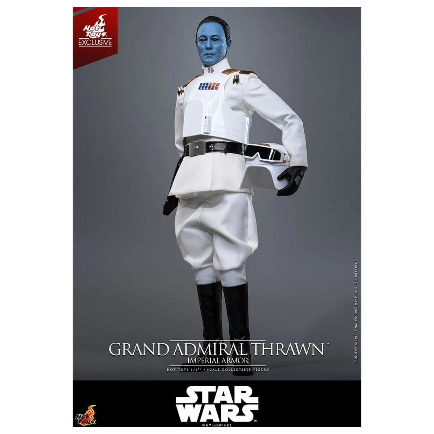 Star Wars: Rebels Television Masterpiece Actionfigur 1/6 Grand Admiral Thrawn (Imperial Armor) 32 cm Produktfoto