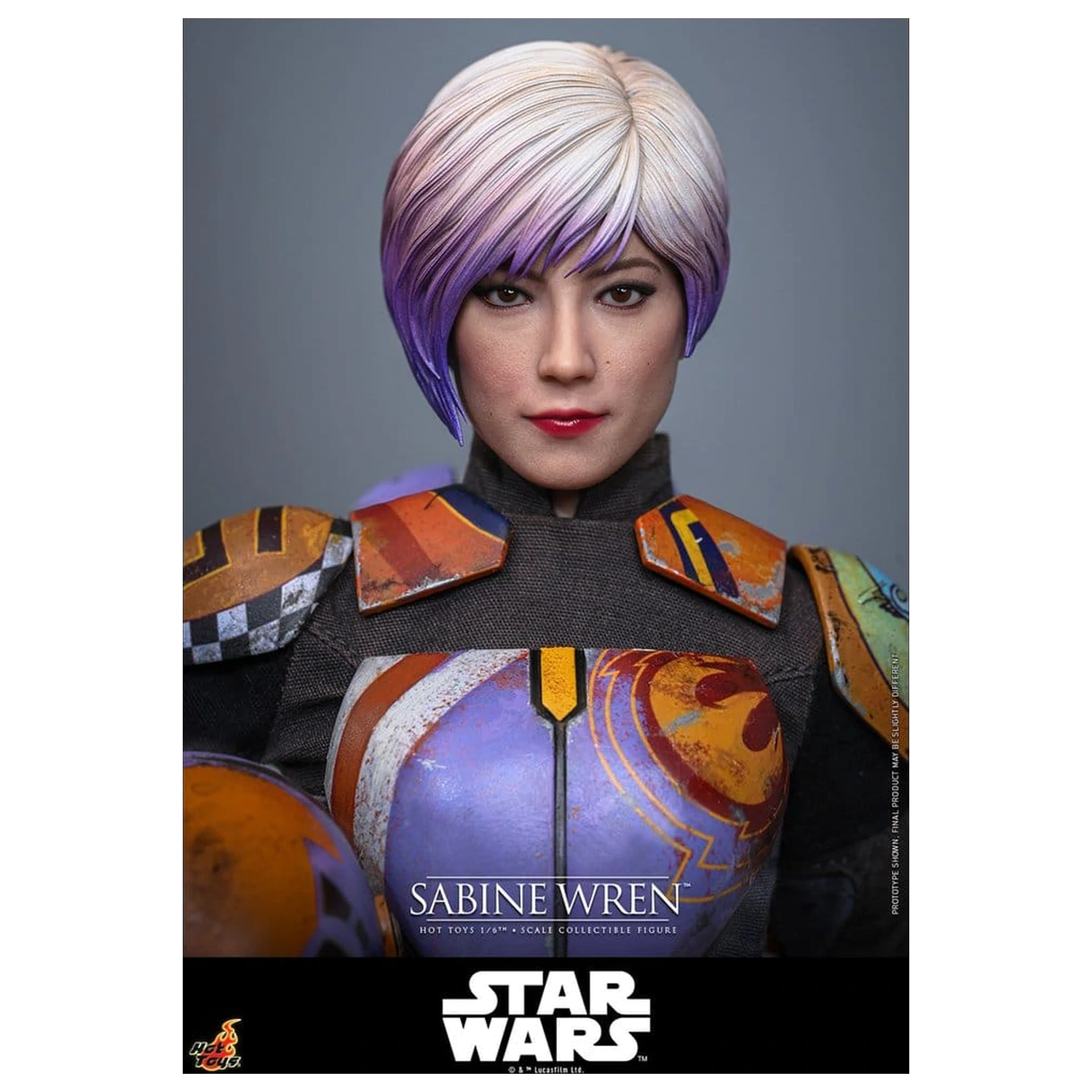 Star Wars: Rebels Television Masterpiece Actionfigur 1/6 Sabine Wren 29 cm Produktfoto