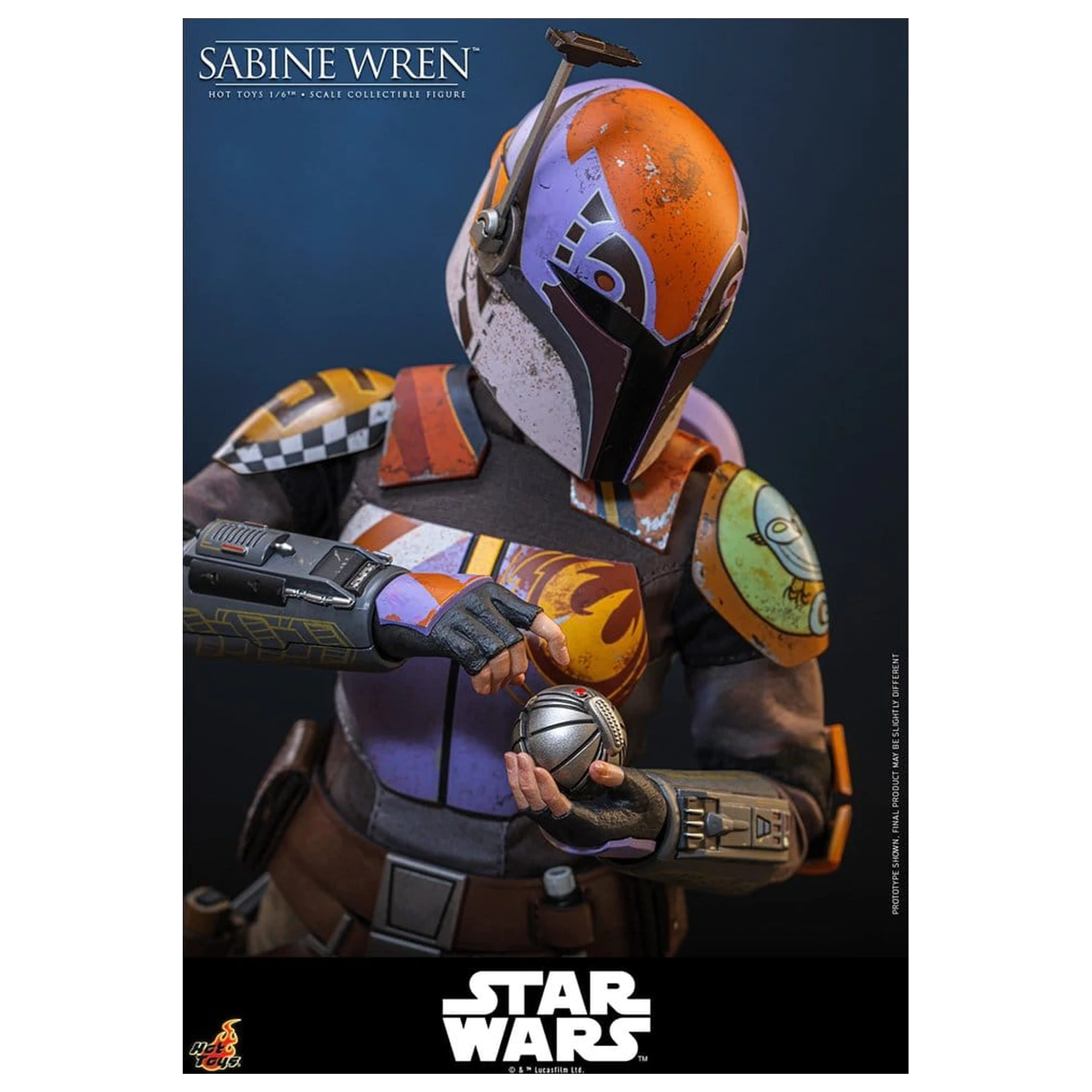 Star Wars: Rebels Television Masterpiece Actionfigur 1/6 Sabine Wren 29 cm Produktfoto