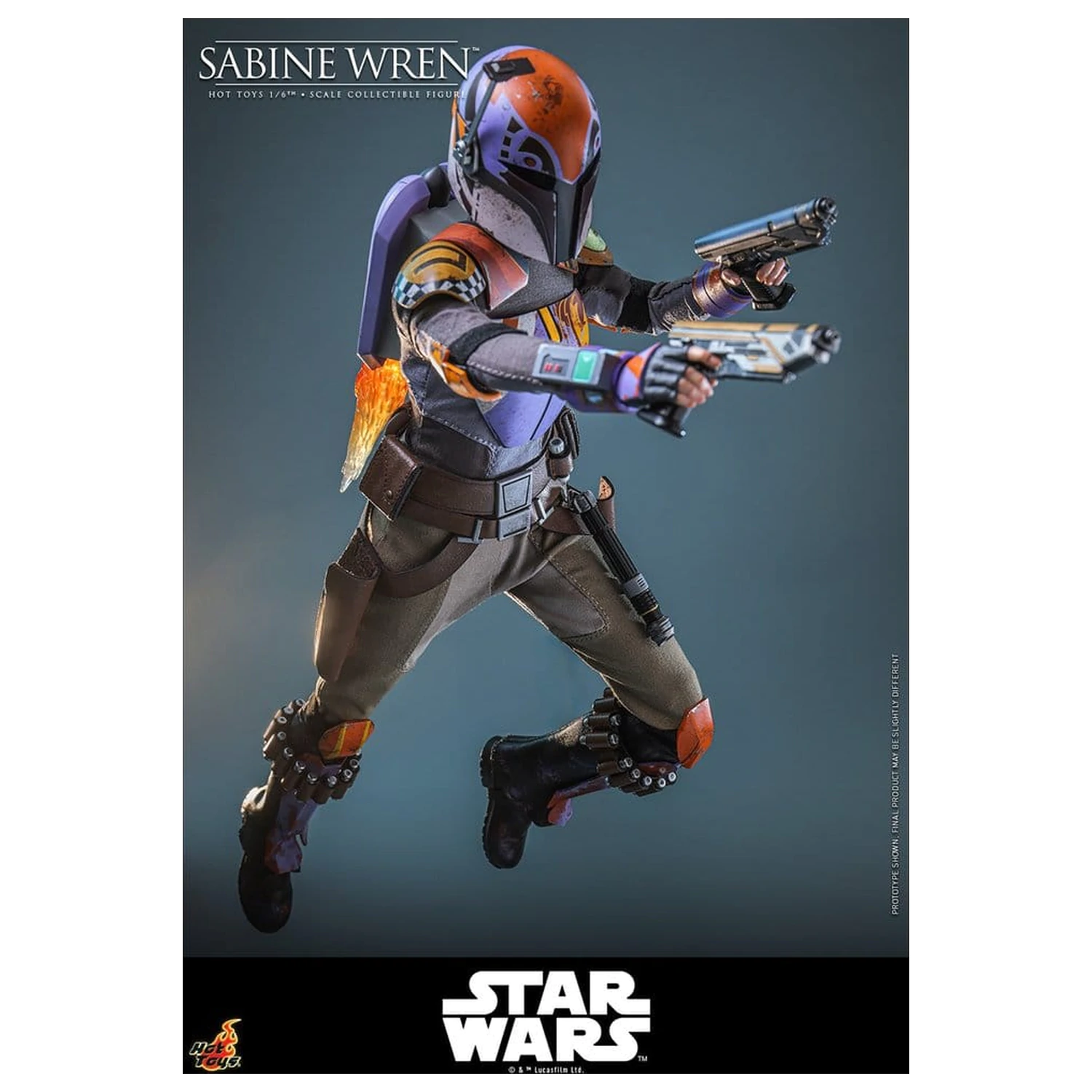 Star Wars: Rebels Television Masterpiece Actionfigur 1/6 Sabine Wren 29 cm Produktfoto