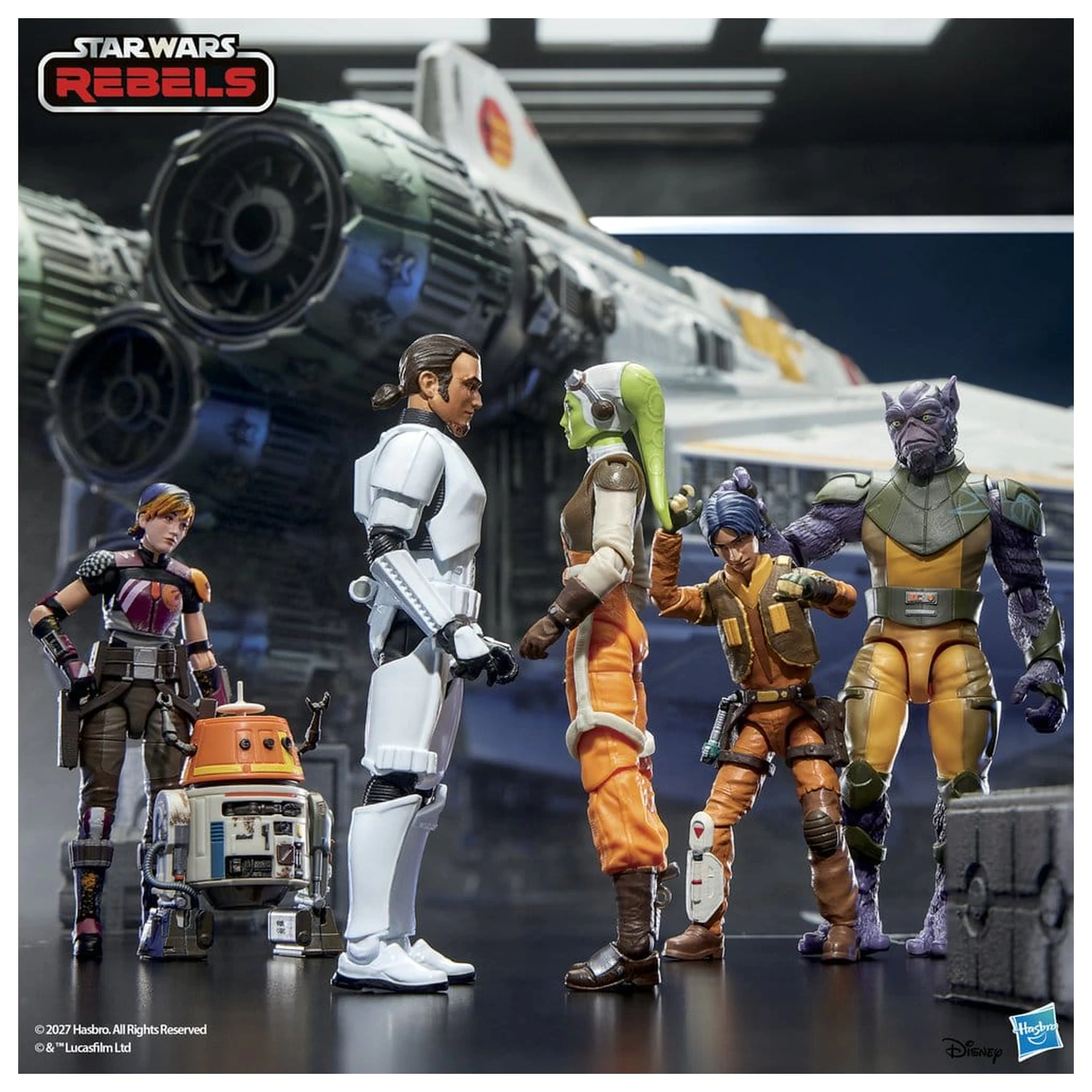 Star Wars Rebels Vintage Collection Actionfiguren-Mehrfachpack Lothal Rebels Set 10 cm Produktfoto