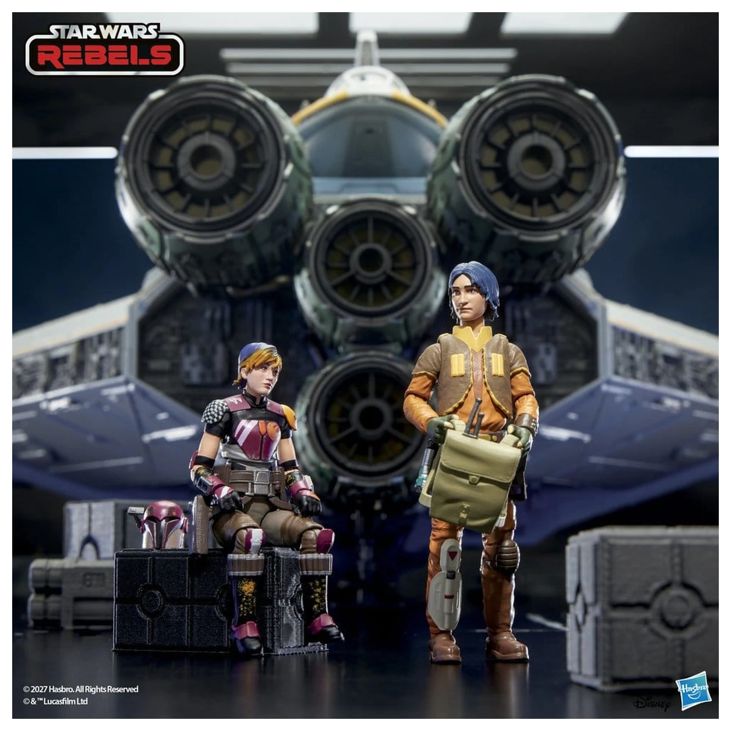 Star Wars Rebels Vintage Collection Actionfiguren-Mehrfachpack Lothal Rebels Set 10 cm Produktfoto