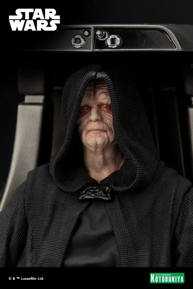 Star Wars: Return of the Jedi ARTFX+ Statue 1/10 Emperor Palpatine 16 cm Produktfoto