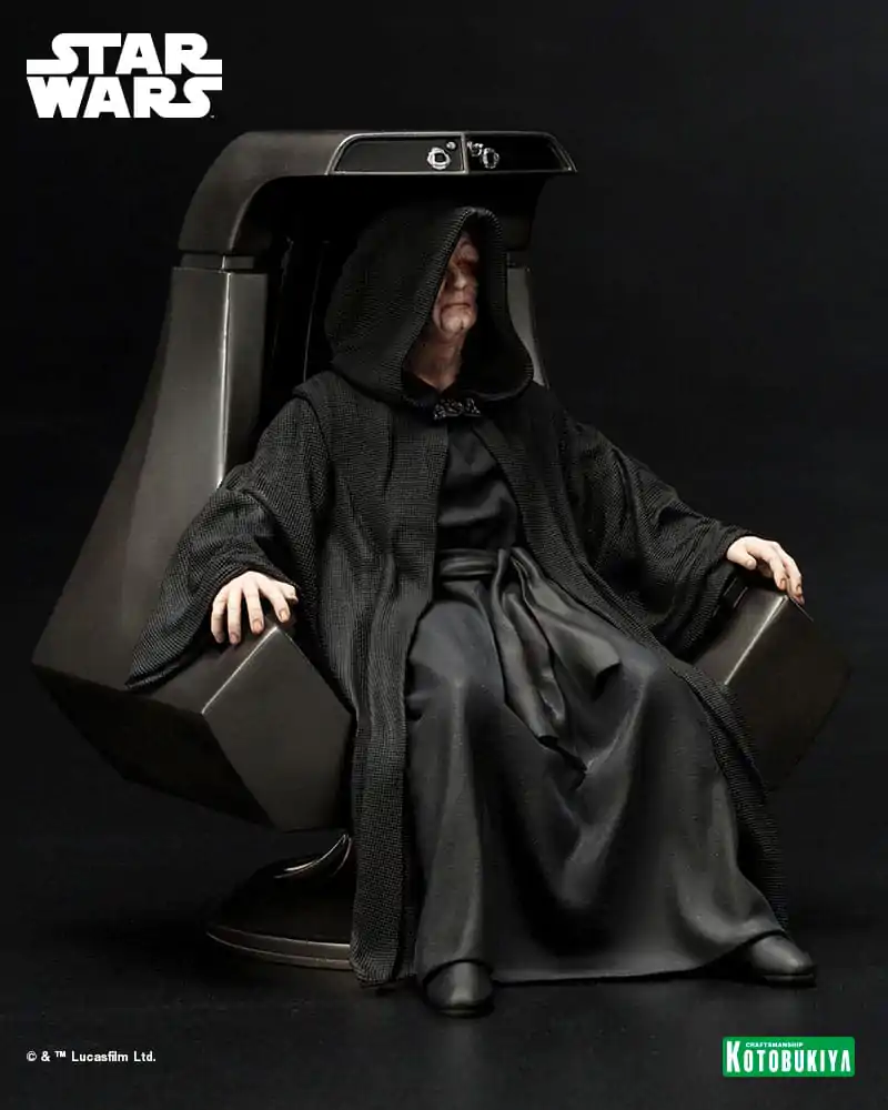 Star Wars: Return of the Jedi ARTFX+ Statue 1/10 Emperor Palpatine 16 cm Produktfoto