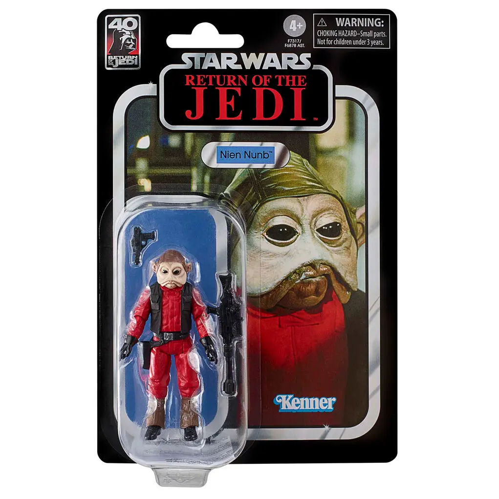 Star Wars Episode VI 40th Anniversary Vintage Collection Actionfigur Nien Nunb 10 cm Produktfoto