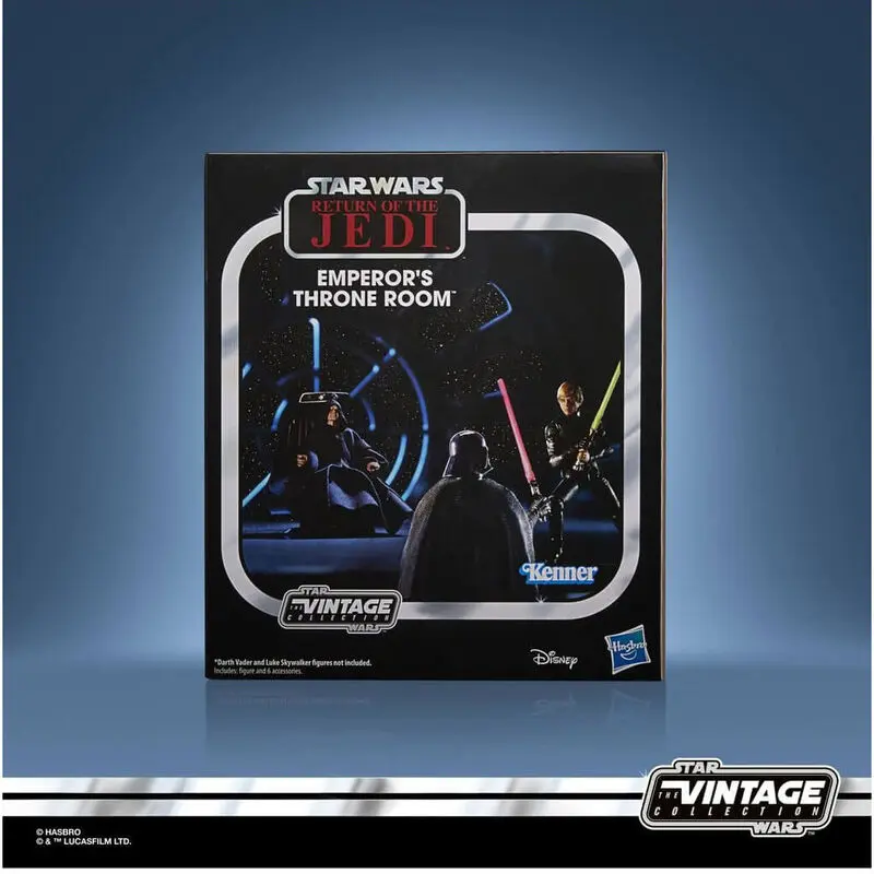 Star Wars Episode VI Vintage Collection Actionfigur Emperor's Throne Room Exclusive 10 cm Produktfoto