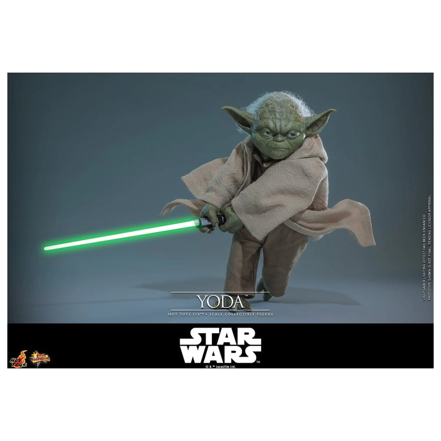 Star Wars: Revenge of the Sith Film Meisterwerk Action-Figur 1/6 Yoda 14 cm Produktfoto