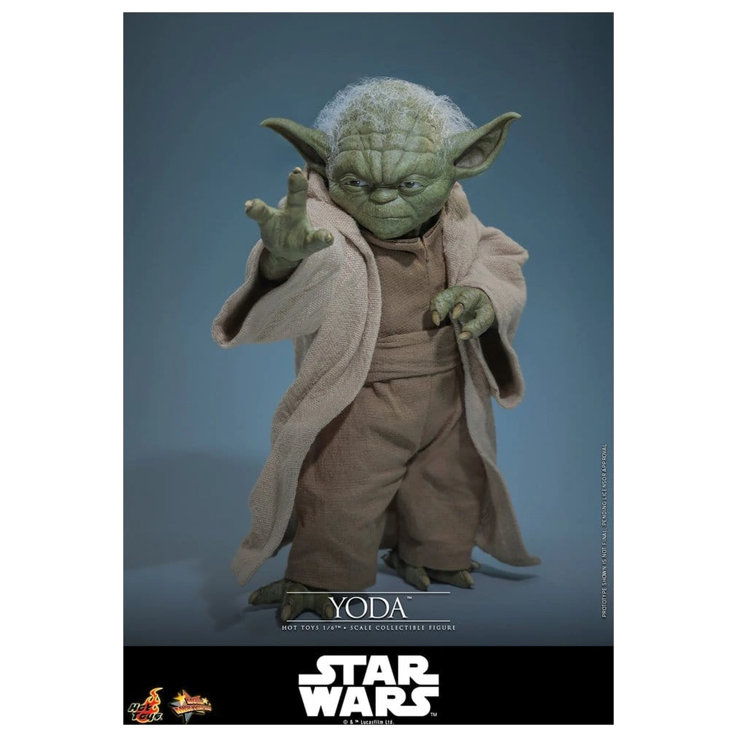 Star Wars: Revenge of the Sith Film Meisterwerk Action-Figur 1/6 Yoda 14 cm Produktfoto