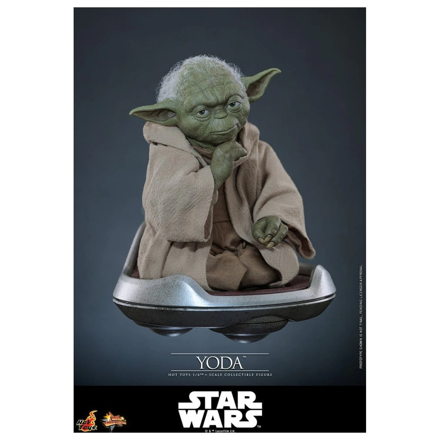 Star Wars: Revenge of the Sith Film Meisterwerk Action-Figur 1/6 Yoda 14 cm Produktfoto