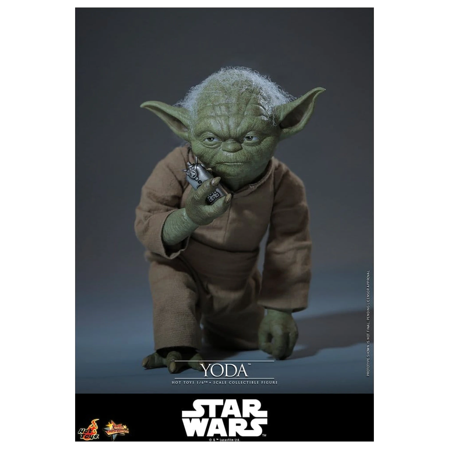 Star Wars: Revenge of the Sith Film Meisterwerk Action-Figur 1/6 Yoda 14 cm Produktfoto