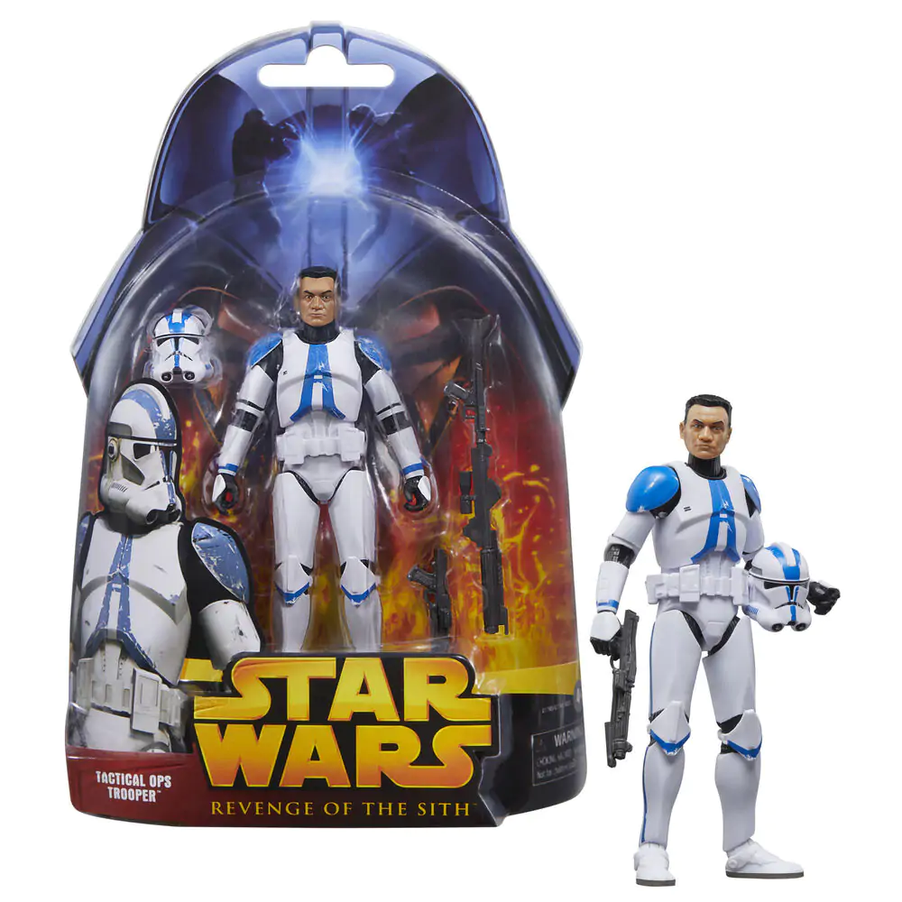 Star Wars Revenge of the Sith Tactical Ops Troper Figur 15 cm Produktfoto