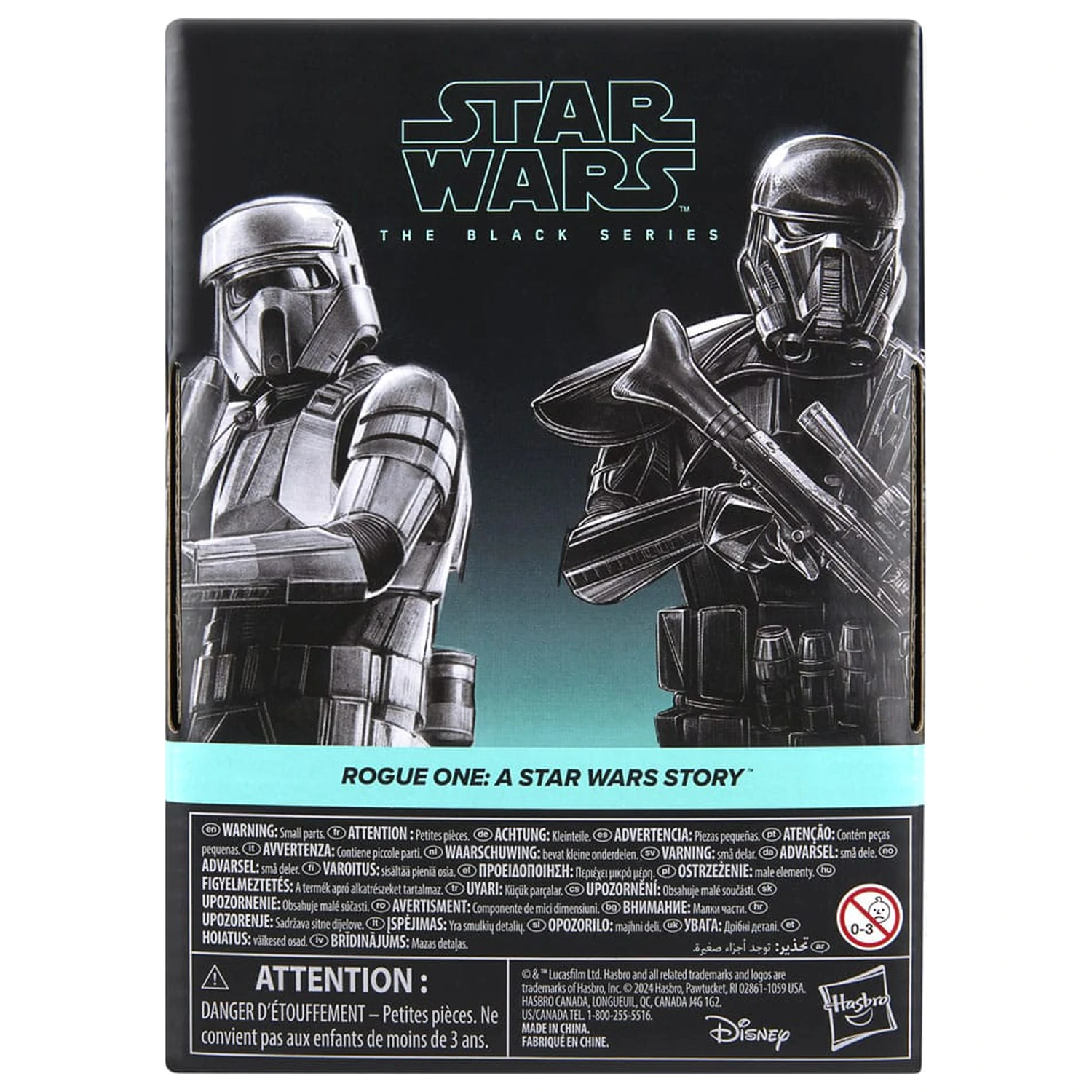 Star Wars: Rogue One Black Series Actionfiguren 2er-Pack Shoretrooper & Death Trooper 15 cm Produktfoto