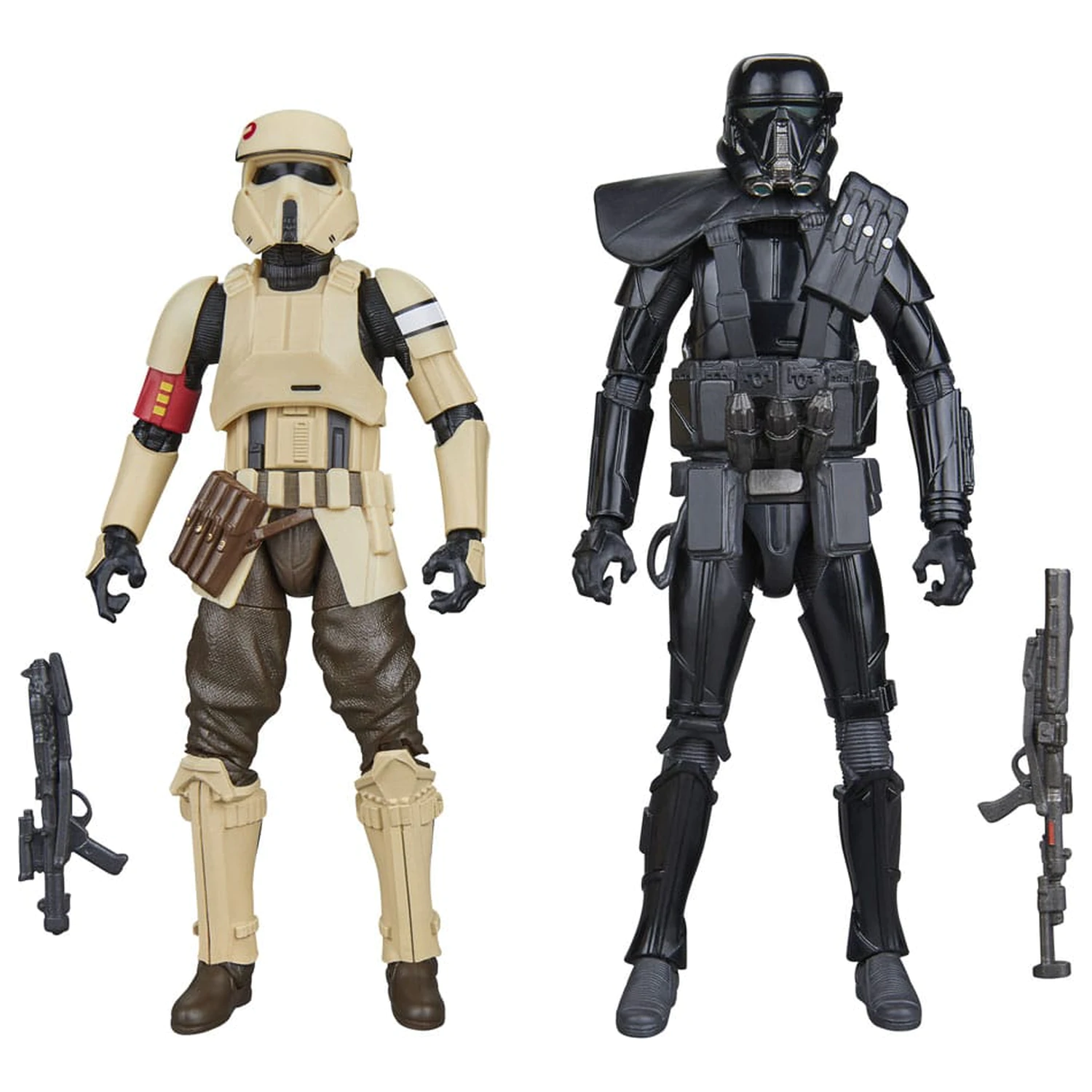 Star Wars: Rogue One Black Series Actionfiguren 2er-Pack Shoretrooper & Death Trooper 15 cm Produktfoto