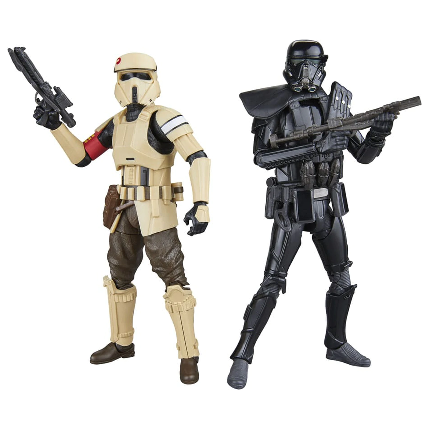 Star Wars: Rogue One Black Series Actionfiguren 2er-Pack Shoretrooper & Death Trooper 15 cm Produktfoto
