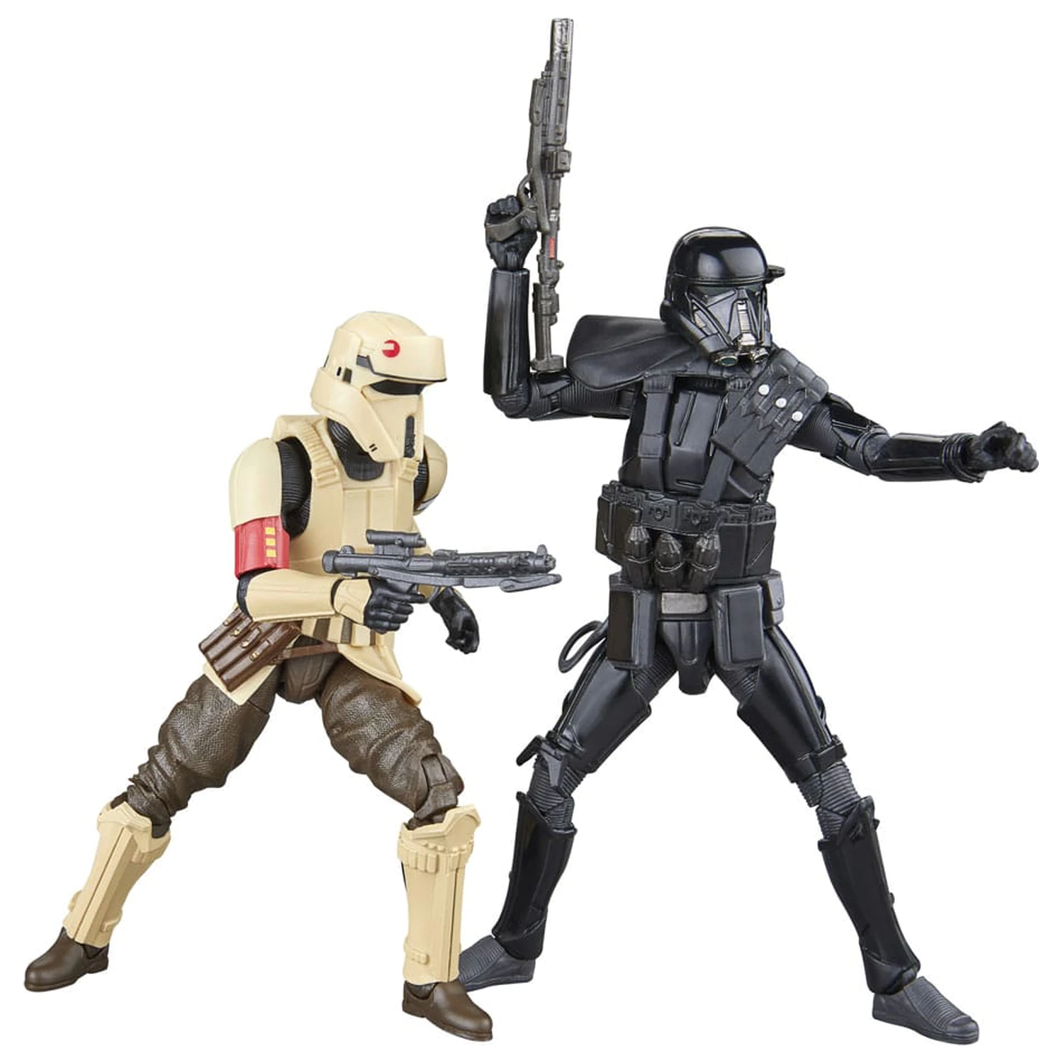 Star Wars: Rogue One Black Series Actionfiguren 2er-Pack Shoretrooper & Death Trooper 15 cm Produktfoto