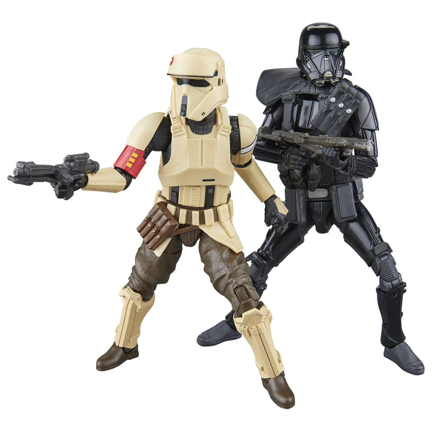 Star Wars: Rogue One Black Series Actionfiguren 2er-Pack Shoretrooper & Death Trooper 15 cm Produktfoto