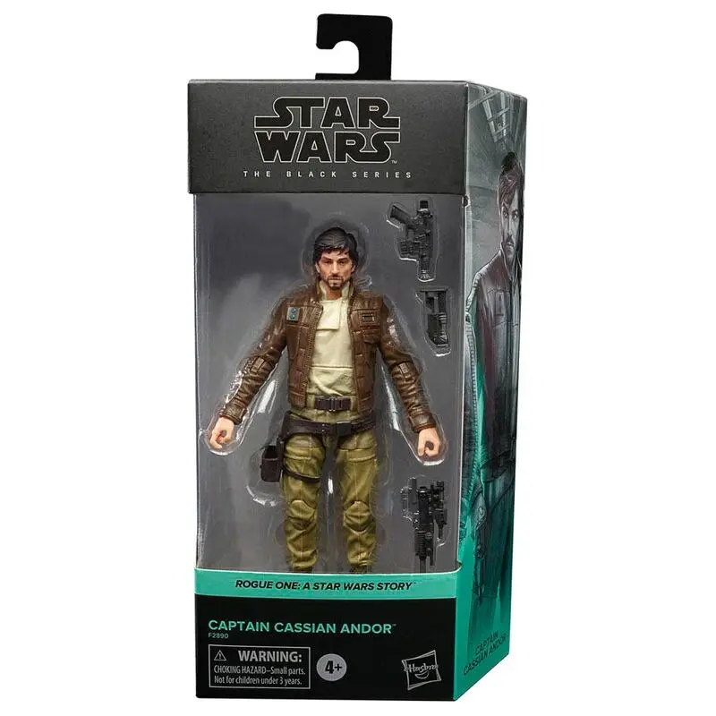 Star Wars Rogue One Black Series Actionfigur 2021 Captain Cassian Andor 15 cm Produktfoto