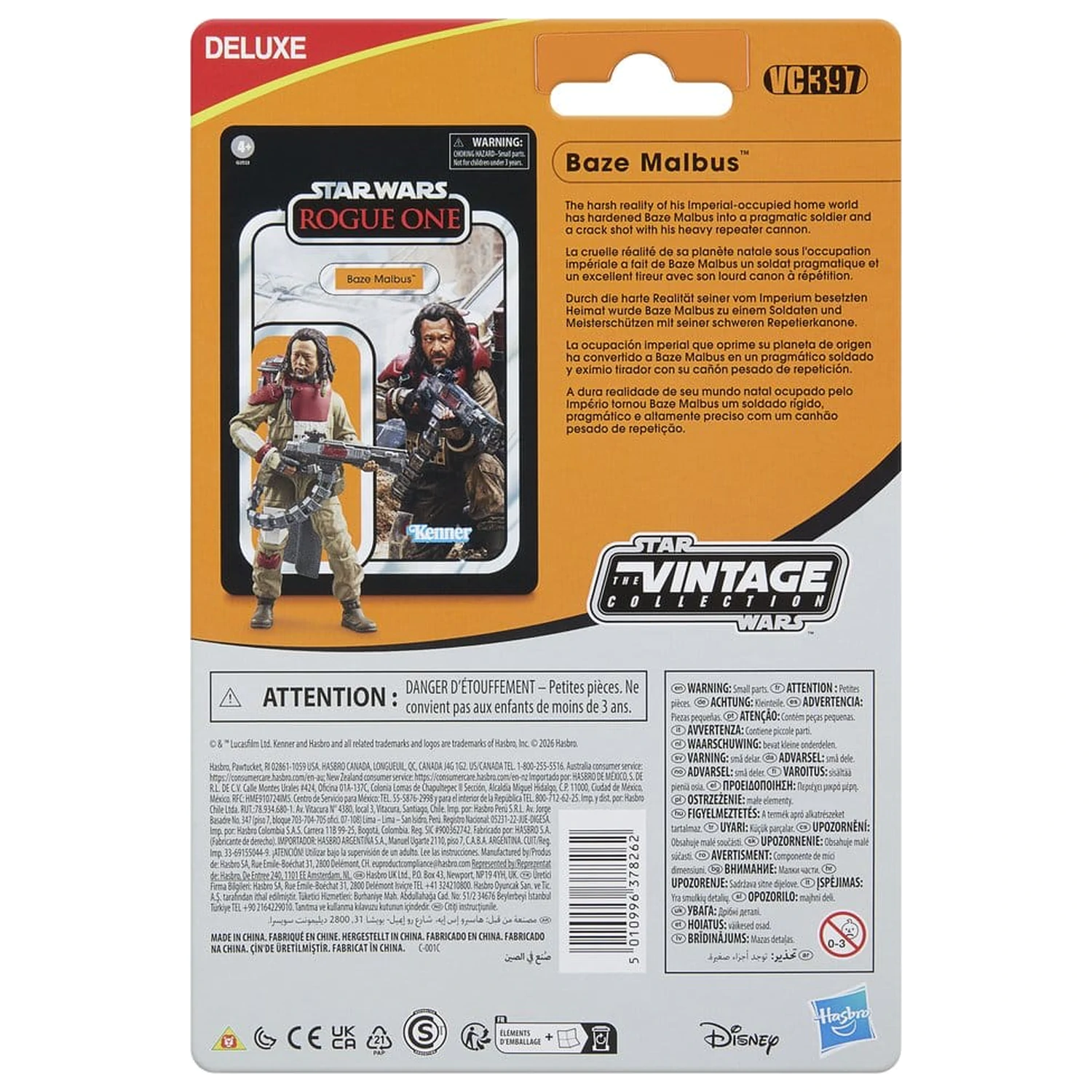 Star Wars: Rogue One Vintage Collection Action-Figur Baze Malbus 10 cm Produktfoto