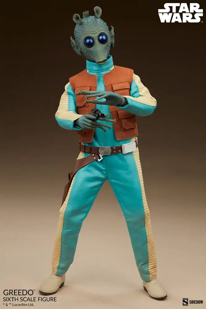 Star Wars Scum & Villainy Actionfigur 1/6 Greedo 30 cm termékfotó