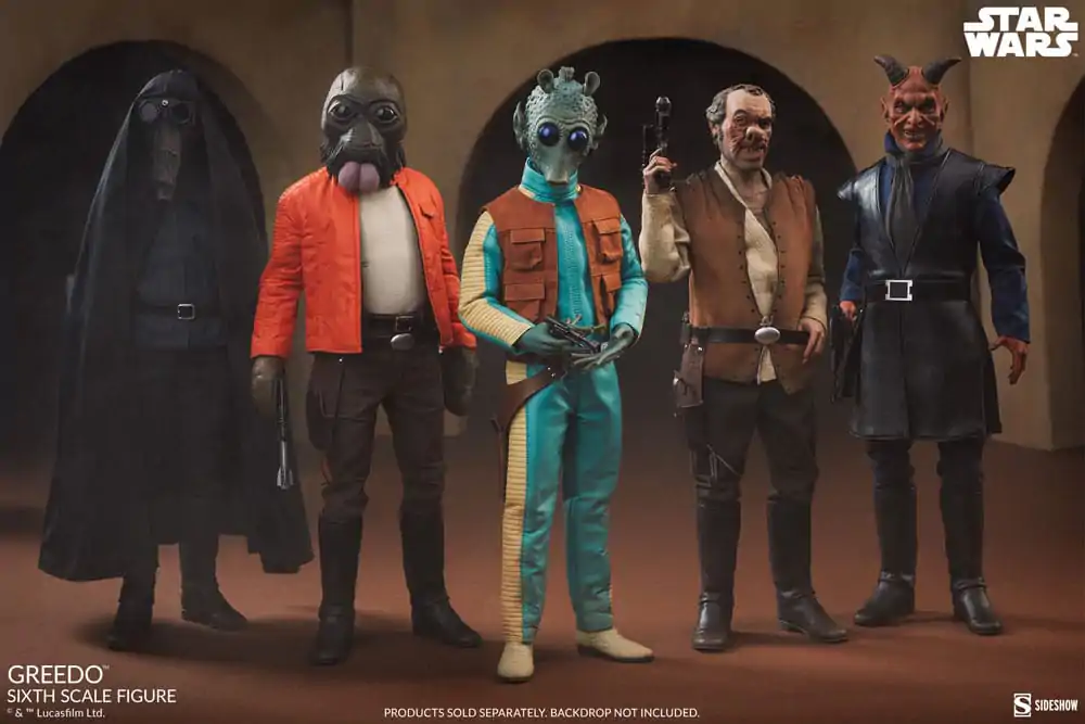 Star Wars Scum & Villainy Actionfigur 1/6 Greedo 30 cm termékfotó