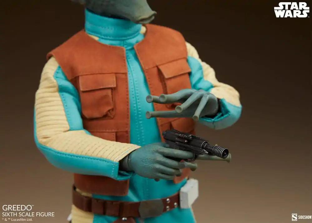 Star Wars Scum & Villainy Actionfigur 1/6 Greedo 30 cm termékfotó