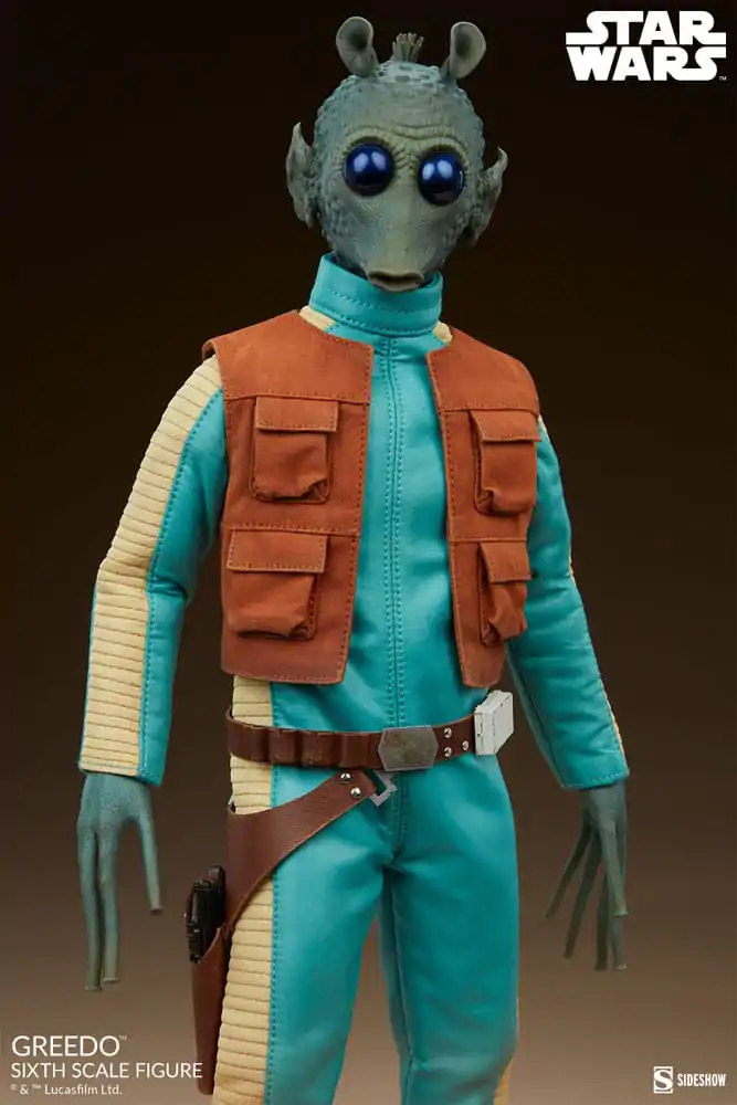 Star Wars Scum & Villainy Actionfigur 1/6 Greedo 30 cm termékfotó