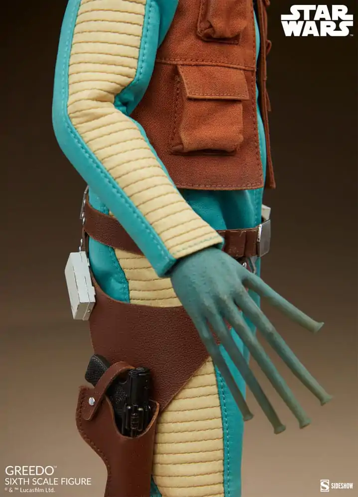 Star Wars Scum & Villainy Actionfigur 1/6 Greedo 30 cm termékfotó