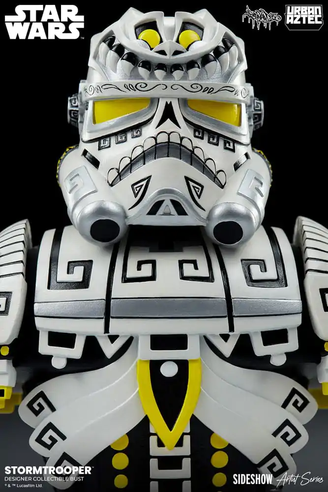 Star Wars Sideshow Artist Series Designer-Büste Stormtrooper by Jesse Hernandez 18 cm Produktfoto