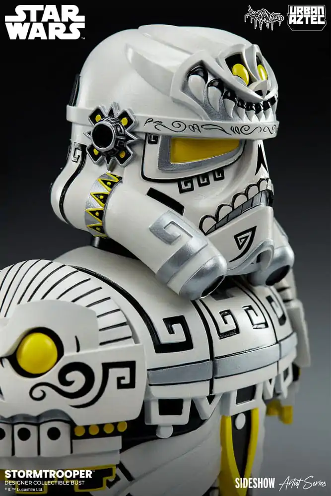 Star Wars Sideshow Artist Series Designer-Büste Stormtrooper by Jesse Hernandez 18 cm Produktfoto